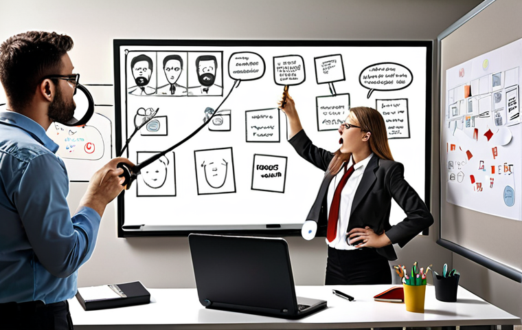 **

Prompt: Frustrated team members surrounding a whiteboard covered in messy ideas, a magnifying glass highlighting a hidden clue within user feedback, representing the search for the root cause of a product problem. Modern office setting, realistic style.

**